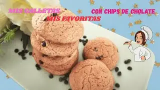 Receta de Galletas con Chips de Chocolate  las Mejores que Probaras #recetas caseras#cocina fácil#