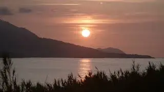 🌙 1 Hour Moonrise with Serene Piano Music | Sleep, Meditation & Relaxation