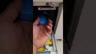 Canon imagerunner 2004N out of toner error #shorts #printer #repair #trending #viral
