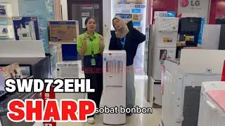 Sharp SWD 72EHL WH Dispenser Review &ndash; Elegant White, Hot & Normal, Energy-Saving! Long-Lasting Co...