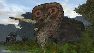 (Reupload and full version by AlexTriceratops123) Sound Effects - Large Ceratopsians