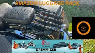DREAMIZER Gloss Black Detachable Stealth Luggage Rack install and review.