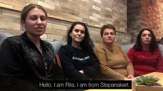 Artsakh Refugees at Envoy Hostel