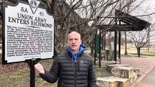The Union Army entered Richmond Virginia - April 3, 1865  - Great Ship locks park  - by Dan Gritsko