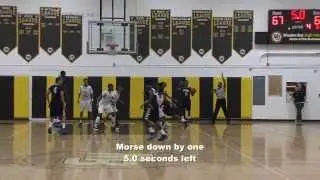 Morse at Mission Bay, Buzzer Beating Finish, Kiwanis Pool Play, 12/20/13