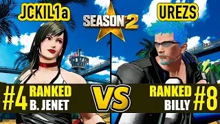 FF COTW ▰ JCKIL1a (#4 Ranked B.Jenet) vs UREZS (#8 Ranked Billy) ▰ High Level Gameplay