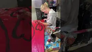 Painting Love | Clara Woods #shorts #painting