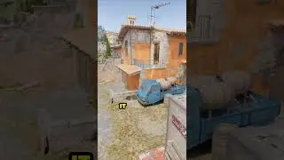 Huge A Site Start Smoke ON Inferno CS2 #shorts