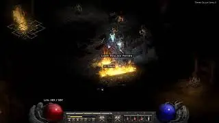 Diablo II | Barbarian Double Swing Axe Only | Farming chipped gems and runes