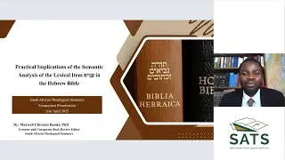Maxwell Chiwoko Banda - Practical Implications of the Semantic Analysis of 'Anavim'