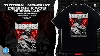 Tutorial membuat design kaos distro streetwear di pixellab ( How To Make a T-shirt Design )