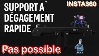 Support &agrave; D&eacute;gagement Rapide GO 3S / GO 3 Insta360 &ndash; L&rsquo;Accessoire Indispensable pour les Cr&eacute;ateurs