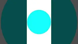 Cyan Triacontatrigon White Background Scale Down #shorts