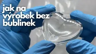 Jak na pryskyřici bez bublinek | Pryskyřice Glass | Resin Studio