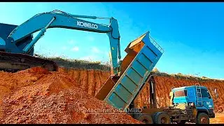 The soil here is really easy for an Excavator to work on