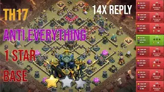 Th17 Anti everything war and legend base 2025 with link | Best th17 thropy base clash of clans 2025