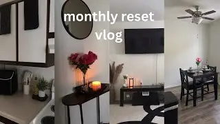 Monthly reset | taking down Christmas decor + cleaning and organizing | A&rsquo;Millian Nevaeh 