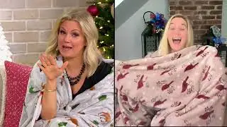 Berkshire 60x80 Nostalgic Holiday Velvetsoft Throw on QVC