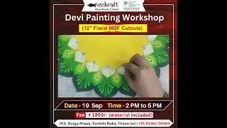 Penkraft Devi painting Workshop | Learn Devi Painting Workshop
