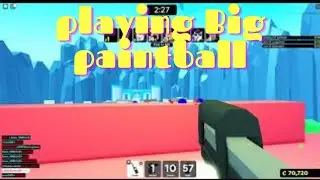 Playing Big Paintball