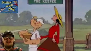 Popeye the Sailor: Pitchin' Woo at the Zoo (1944) - First Time Watching: Romance at the Zoo!