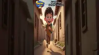 سورة الواقعة | Surah Al-Waqi&rsquo;ah 🌙📖Beautiful Recitation with animation by Alaa Aqel ✨🤍