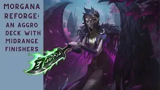 Midgame Aggro with Morgana and Riven (And Face Reveal?!)- An Intro to League of Legends of Runeterra