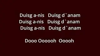 Duisg a nis - G&agrave;idhlig