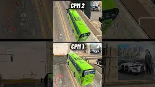 CPM1 VS CPM2 😱 Best Drive Car 🚗 Car Parking Multiplayer 👨🏻&zwj;🔧 #bus #carparkingmultiplayer #shorts