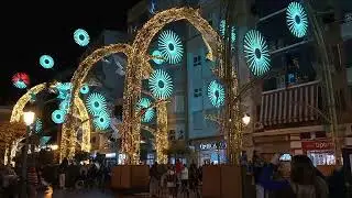 espectáculo navideño de luces de puente Genil (córdoba) 7/12/2024