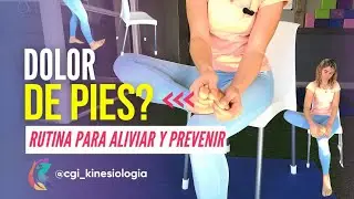 RAUTINA DIARIA para dolor de pies, fascitis plantar y juanetes