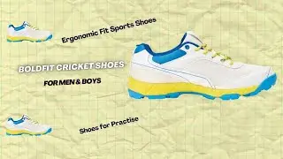 Boldfit Cricket Shoes for Men & Boys
