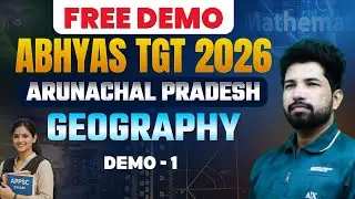 APPSC TGT Geography Demo & Orientation | Syllabus, Strategy & MCQs | ABHYAS