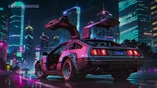 Back to Neon 💫 A Synthwave Tribute with the DeLorean 🎧 Retrowave Music