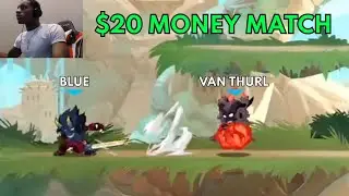 Van Thurl vs AyoBlue - $20 Money Match - Pro Brawlhalla - NA - Brawlhalla Show Match #58