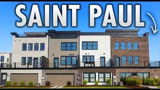 Inside Pulte&rsquo;s Highland Bridge Rowhomes (St. Paul) &mdash; Frankton, Fairwood & Jaden Tour