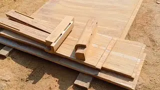 How to Build a Simple Box Bed frame ||Assam wood Carpinter|| Great working ideas ||Bed size 5x6.5 ft