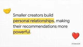 Niche vs. Reach: Smaller Creators, Big Results - Explainer