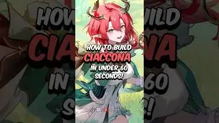 BEST CIACCONA BUILD - How to Build Ciaccona in 60 Seconds #wutheringwaves #wuwa