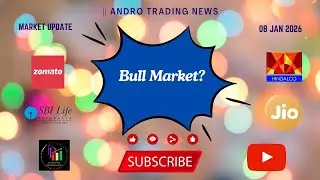 Share Market Today | 8th January 2026 | Indian Market | Today's Trend | Andro Trading News