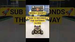 🚀 SUB 15 SECONDS - THE GATEWAY - 14.993 Trackmania weekly shorts #Week56 #weeklyshorts