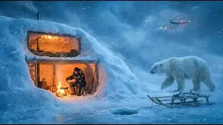 Winter Survival Alone &mdash; From Snow Cave to Helicopter Rescue (ASMR)