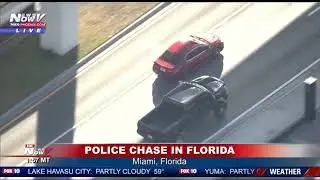 CRAZY Monster Truck Police Chase Pursuit in Florida