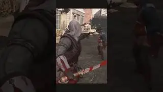 Connor's Pistol and Sword Combo | #ac3 #ac3remastered #shorts #shortvideo #youtubeshorts  #gaming