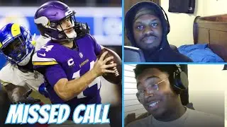 Cam & Jayden Discuss CONTROVERSIAL Missed Call in Ram's vs Vikings