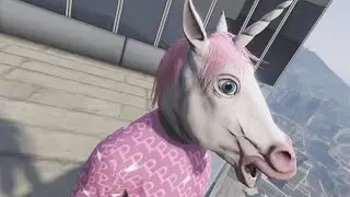 UNICORN MASK - GTA ONLINE - Can You Get thIs Rare  Mask in GTA Online?