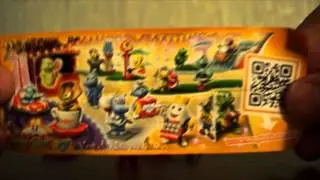 Unboxing Kinder Surprise eggs 40 years edition
