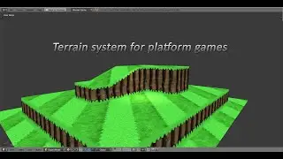 terrain system for platform games