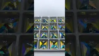 Стразы пришивные (камни) квадрат,  Square 16*16mm Crystal AB 12 шт.