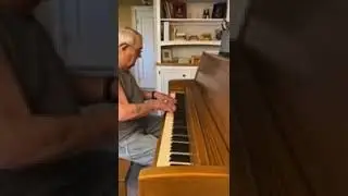 Bill Welch plays along to &ldquo;City Lights&rdquo;with Wade Benson Landry and band